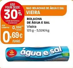 Intermarché Bolacha de água e sal Vieira promoção