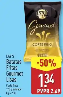 ALDI Lay's - batatas fritas gourmet lisas promoção