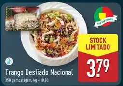 ALDI Nacional - frango desfiado promoção
