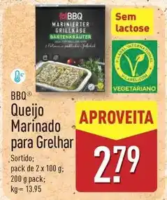 ALDI Queijo marinado para grelha promoção