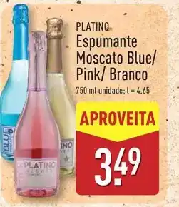 ALDI Espumante moscato blue/ pink/ branco promoção