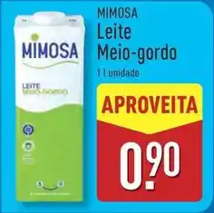 ALDI Mimosa - leite meio-gordo promoção