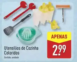 ALDI Utensilios de cozinha coloridos promoção