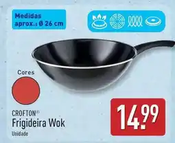 ALDI Frigideira wok promoção