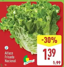 ALDI Nacional - alface frisada promoção