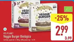 ALDI Bio - veg planet veggie burger biologico promoção