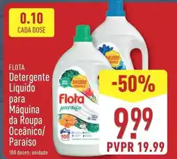 ALDI Detergente líquido para maquina da roupa oceanico/ paraiso promoção