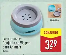 ALDI Cachet - conjunto de viagem para animais promoção