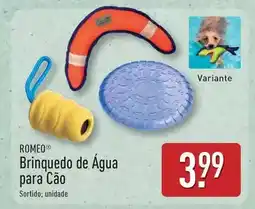 ALDI Brinquedo de água para cão promoção