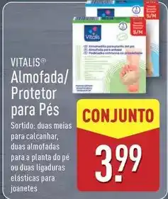 ALDI Vitalis - almofada/ protetor para pes promoção