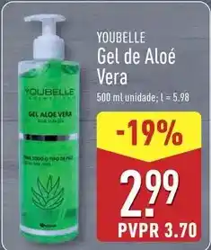 ALDI A+ - gel de aloe vera promoção