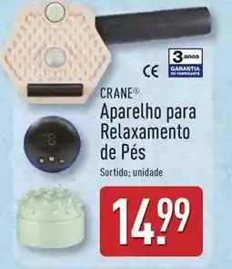 ALDI Aparelho para relaxameto de pés promoção