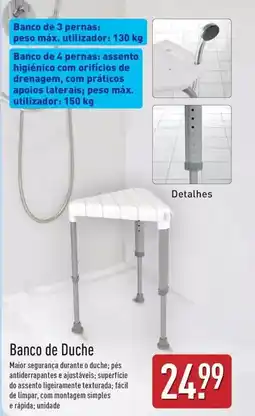 ALDI com - banco de duche promoção