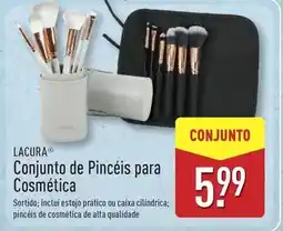 ALDI Conjunto de pincéis para cosmetica promoção