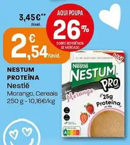 Intermarché NESTUM PROTEÍNA Nestlé promoção