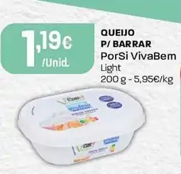 Intermarché Queijo p/ barrar PorSi promoção