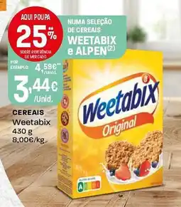Intermarché CEREAIS Weetabix promoção
