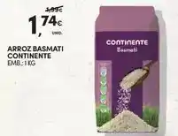 Continente Continente - arroz basmati promoção
