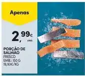 Continente Porção de salmão promoção