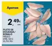 Continente Aqui é fresco - filete de dourada/robalo promoção