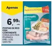 Continente Continente - postas de red fish promoção