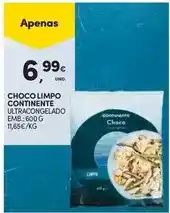 Continente Continente - choco limpo promoção
