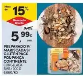 Continente Continente - preparado p/ mariscada s/ gluten pack poupanca promoção