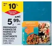 Continente Continente - preparado p/arroz de marisco s/ gluten promoção
