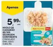 Continente Continente - miolo de camarao promoção
