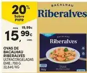 Continente Riberalves - ovas de bacalhau promoção