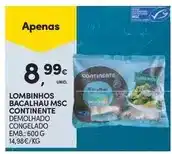 Continente Continente - lombinhos bacalhau msc promoção