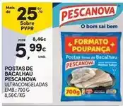 Continente Pescanova - postas de bacalhau promoção