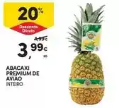 Continente Premium - abacaxi de avião promoção