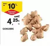 Continente Gengibre promoção