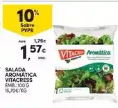 Continente Vitacress - salada aromatica promoção