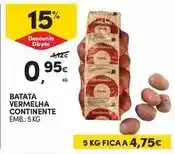 Continente A+ - batata vermelha promoção