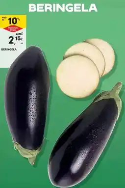 Continente Beringela promoção