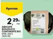 Continente Continente bio - abacate biologico promoção