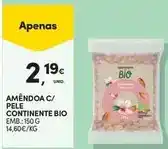Continente Continente - amêndoa c/ pele bio promoção