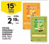 Continente Fatias original/ cheddar promoção