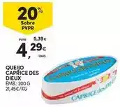 Continente Caprice des dieux - queijo promoção