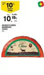 Continente Côvo - queijo cabra barbado promoção