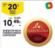 Continente Castelões - queijo de vaca curado medio promoção