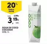 Continente Água de coco promoção