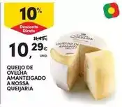 Continente Queijo de ovelha amanteigado a nossa queijaria promoção