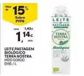 Continente Terra nostra - leite pastagem biologico promoção