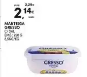 Continente Gresso - manteiga promoção