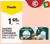 Continente Continente - iogurte mythos promoção