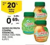 Continente Compal - doses de fruta promoção
