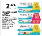 Continente Mimosa - iogurte magro aroma promoção